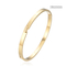 14 karaats gouden roestvrijstalen armband licht luxe glanzende strass inlay manchet armband
