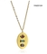 Trendy 14k CZ gouden sieraden driekleurige edelsteen tag hanger ketting