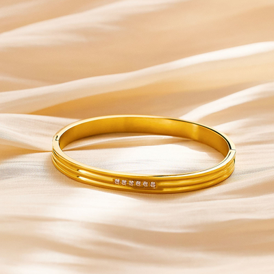 Brachten aanin lagen de Gouden het Manchetarmbanden van Sakytalboho het Stapelbare Open Manchet van het Armband Vastgestelde Bergkristal
