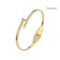 58X44mm roestvrijstalen designer sieraden strass gouden armband met schroef