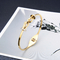 Unieke niche design merk paleis stijl diamanten armband verstelbare gesp armband